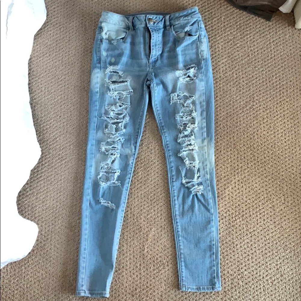 AEO Hi-Rise Skinny Jeggings